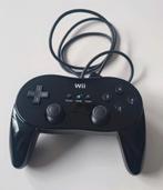 Wii Classic Controller Pro - Zwart, Spelcomputers en Games, Spelcomputers | Nintendo Consoles | Accessoires, Ophalen of Verzenden