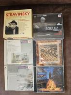 Klassieke Muziek CD Collectie - Stravinsky, Boulez, Bartok, Cd's en Dvd's, Cd's | Klassiek, Ophalen, Boxset, Kamermuziek, Modernisme tot heden
