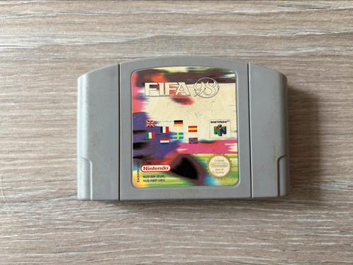 FIFA 98 voor de Nintendo 64, Spelcomputers en Games, Games | Nintendo 64, Ophalen of Verzenden
