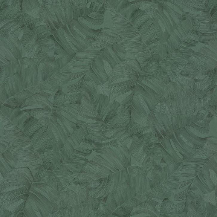 Behang Dutch Wallcoverings botanisch Karuna A67601, Huis en Inrichting, Stoffering | Behang, Groen, minder dan 10 m², Ophalen of Verzenden