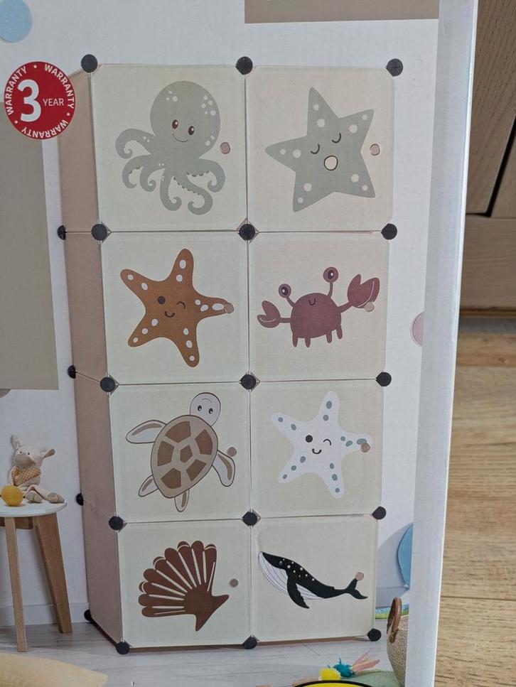Leuke kast voor kinderkamer (2 stuks beschikbaar) nieuw, Kinderen en Baby's, Kinderkamer | Commodes en Kasten, Nieuw, 105 cm of meer