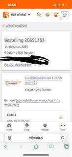 Madurodam kaartjes voor €16,-, Tickets en Kaartjes, Overige soorten, Overige typen