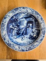 Vintage Delfts Blauw Bord, Antiek en Kunst, Antiek | Wandborden en Tegels, Ophalen