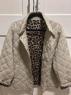 Dames jasje creme/tijger gewatteerd mt 42., Ophalen of Verzenden, Zo goed als nieuw, Maat 42/44 (L), Beige