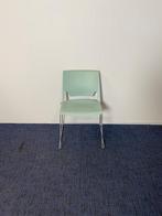 1 x Kantinestoel Comforto Haworth D6240 - Lichtblauw, Ophalen, Gebruikt, Blauw, Eén