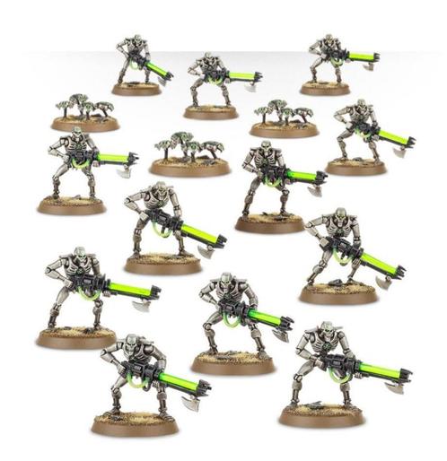 Necron Warriors, Hobby en Vrije tijd, Wargaming, Zo goed als nieuw, Warhammer 40000, Figuurtje(s), Verzenden