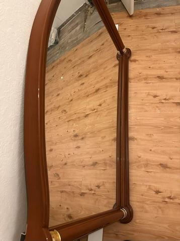 Grote Bruine Spiegel - 150x109 cm beschikbaar voor biedingen