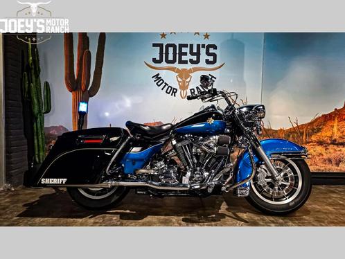 HARLEY-DAVIDSON ROAD KING FLHR CUSTOM POLICE BUILD 113CI, Motoren, Motoren | Harley-Davidson, Bedrijf, Toermotor, meer dan 35 kW