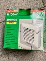 Te koop: nieuwe Vortice M 100/4” LL automatische ventilator, Doe-het-zelf en Verbouw, Ventilatie en Afzuiging, Ophalen of Verzenden