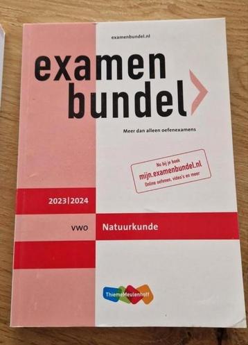 Examenbundel VWO natuurkunde (2023-2024) beschikbaar voor biedingen