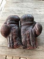 Vintage bokshandschoenen boks handschoenen boksen antiek, Ophalen of Verzenden, Gebruikt, Bokshandschoenen