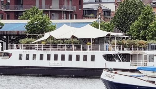Stretchtent 8.5x12.5 zandkleur, Tuin en Terras, Partytenten, Zo goed als nieuw, Overige typen, 2 meter of meer, 8 meter of meer