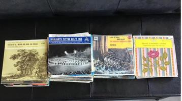 Partij klassiek, koren en instrumentale 7” singles beschikbaar voor biedingen