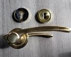 20 Deurklinken (Set) - Goud Gelakt (NIEUWSTAAT), Doe-het-zelf en Verbouw, Hang- en Sluitwerk, Ophalen, Nieuw, Koper of Messing