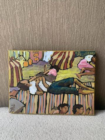 Schilderij op klein canvas Irma Braat beschikbaar voor biedingen