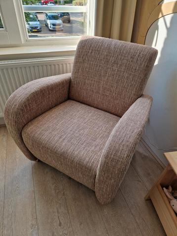 Bruine / beige  fauteuil beschikbaar voor biedingen