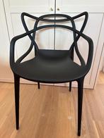 Kartell Masters stoel zwart, Huis en Inrichting, Kunststof, Zwart, Design, Ophalen of Verzenden