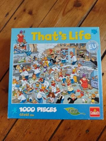 Puzzel that's life beschikbaar voor biedingen