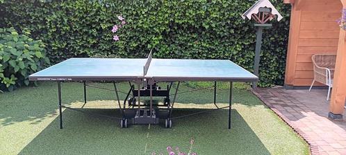 Tafeltennistafel Heemskerk super compact 1800 inklapbaar, Sport en Fitness, Tafeltennis, Zo goed als nieuw, Tafel Indoor, Inklapbaar