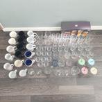 71 verschillende drinkglazen en mokken, Ophalen of Verzenden, Overige stijlen, Kop(pen) en/of Schotel(s), Glas