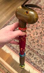 Scepter van hout ,handbeschilderd, Ophalen of Verzenden, Zo goed als nieuw