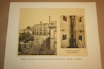 Antieke prent/foto Bierbrouwer Keizer-Barbarossa Groningen, Verzamelen, Ophalen of Verzenden, Voor 1940, Gebruikt