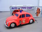 Volkswagen Kever Fire chief  1-32? opwindbaar plastic, Hobby en Vrije tijd, Modelauto's | 1:32, Ophalen of Verzenden, Zo goed als nieuw