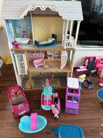 Giga set Barbie Poppenhuis KidKraft veel extras, Ophalen, Gebruikt, Overige typen