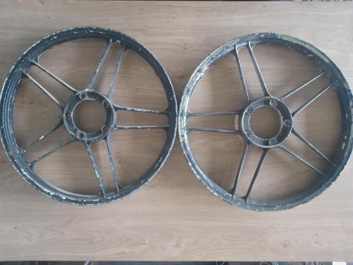 Puch Maxi velgenset 17 inch, Fietsen en Brommers, Brommeronderdelen | Puch, Gebruikt, Overige typen, Ophalen