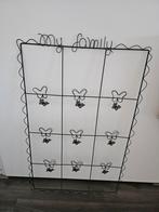 Metalen wandrek voor foto's/kaarten 83x50 cm, Ophalen, Gebruikt, Overige typen