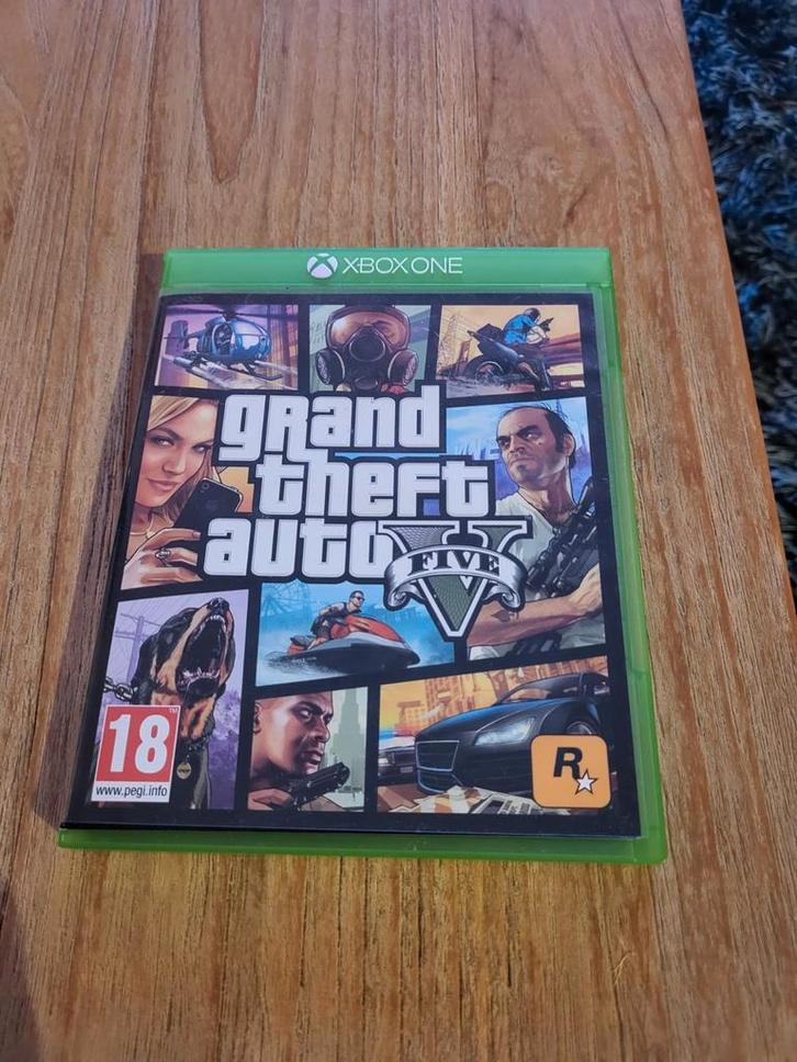 Grand Theft Auto V - Xbox One, Spelcomputers en Games, Games | Xbox One, Gebruikt, Avontuur en Actie, 1 speler, Vanaf 18 jaar