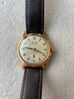 Pontiac Nageur 4 sterren herenhorloge, goudkleurig., Staal, Polshorloge, 1960 of later, Met bandje