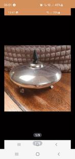 Mooie ijzeren bonboniere/metalen bon bon schaal, Antiek en Kunst, Curiosa en Brocante, Ophalen of Verzenden