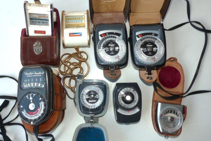 Verzameling lichtmeters, Verzamelen, Fotografica en Filmapparatuur, Ophalen of Verzenden