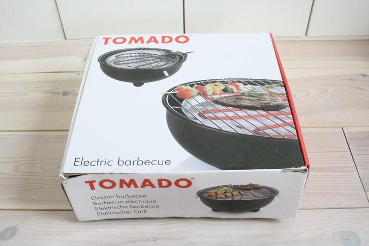 Electrische Barbecue van Tomado, Tuin en Terras, Elektrische barbecues, Gebruikt, Ophalen of Verzenden
