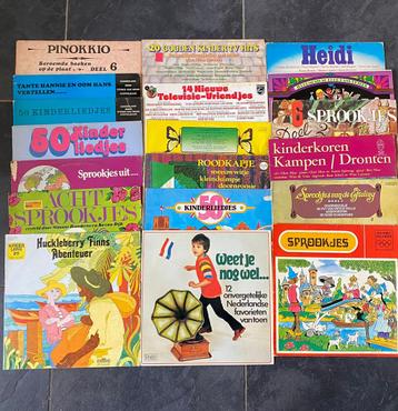 Kinderliedjes 70 lp’s Opruiming! beschikbaar voor biedingen