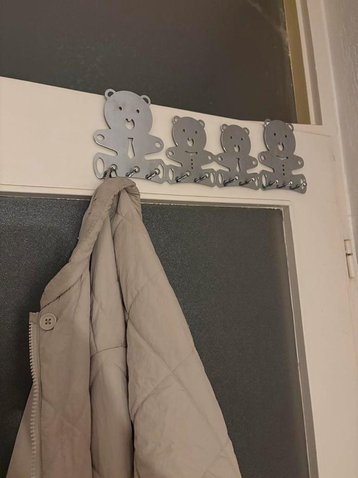 Kinderkapstok - Eenvoudig aan deur te bevestigen!, Huis en Inrichting, Woonaccessoires | Kapstokken, Nieuw, Kinderkapstok, Minder dan 100 cm