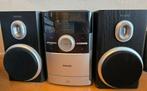 Philips micro hifi set met cd-speler – werkt goed, Ophalen of Verzenden, Gebruikt, Cd-speler, Philips