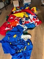 Mooie grote partij van 38 vlaggen, Ophalen of Verzenden