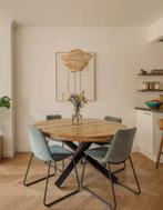 Kave Home Linnen schilderij Klis met geometrische vormen, Antiek en Kunst, Ophalen