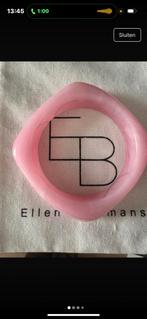Ellen beekmans hars bangle lichtroze, Ophalen of Verzenden, Zo goed als nieuw, Lippen