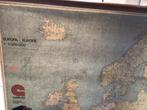 Land kaart, Boeken, Atlassen en Landkaarten, Europa Overig, Landkaart, 1800 tot 2000, Ophalen