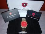 Tonino Lamborghini Red Face Men's Watch EN035.404 -NIEUW-, Sieraden, Tassen en Uiterlijk, Horloges | Heren, Nieuw, Overige merken