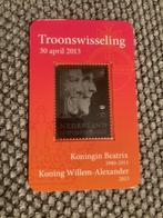 Postzegel troonswisseling, Ophalen of Verzenden, Na 1940, Postfris