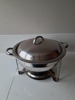 🔥Te huur Chafing Dish Rond🔥, Ophalen, Zo goed als nieuw, Rvs