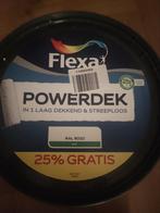 Flexa Powerdek RAL 9010 - 12,5 Liter, Doe-het-zelf en Verbouw, Verf, Beits en Lak, Ophalen, Wit, Nieuw, Verf
