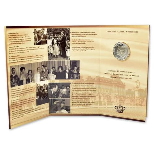 250 Frank 1998 - Koningin Fabiola Proof, Postzegels en Munten, Munten | België, Setje, Zilver, Zilver, Ophalen of Verzenden