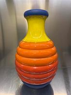 Vintage Vaas West Germany - 42cm, Gebruikt, Overige kleuren, Aardewerk of Porselein, Ophalen of Verzenden