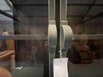 Buffetkast groen metaal glas exclusief 95 cm breed actie, 200 cm of meer, Buffetkast groen metaal glas exclusief 95 cm breed actie