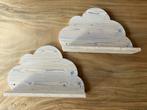 Wandplank wolk 2 stuks, Ophalen, Zo goed als nieuw